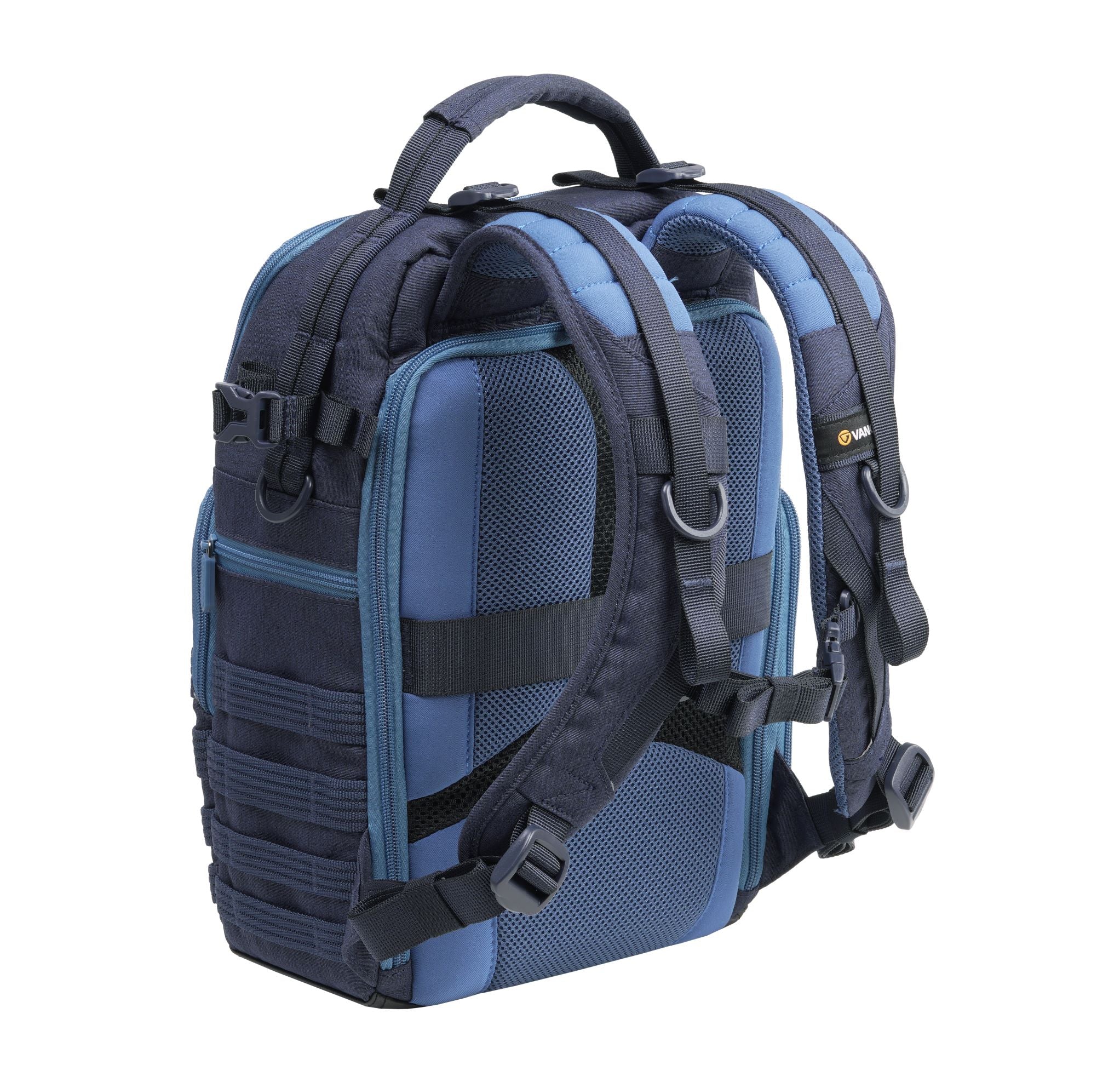 VEO RANGE T 37M NV Backpack for Men & Women - Waterproof Hiking Backpack with Laptop Compartment - Navy Blue Outdoor Travel Backpack for Camping, Hiking & Daily Commute
