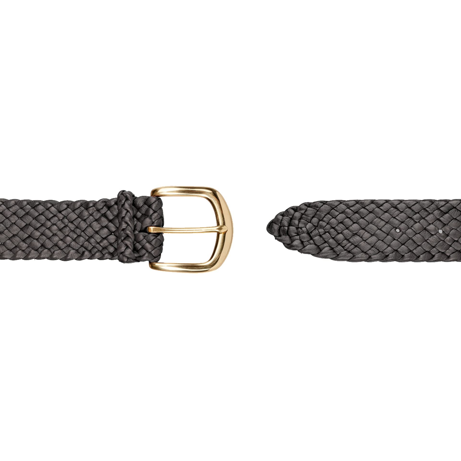 Hand Braided Kangaroo Leather Belt - Jumbuck - 1.5 Inch Wide - Durable Alloy Buckle - Stylish Western Fashion Accessory for Men & Women - Perfect for Cowboy Boots, Jeans and Casual Outfits