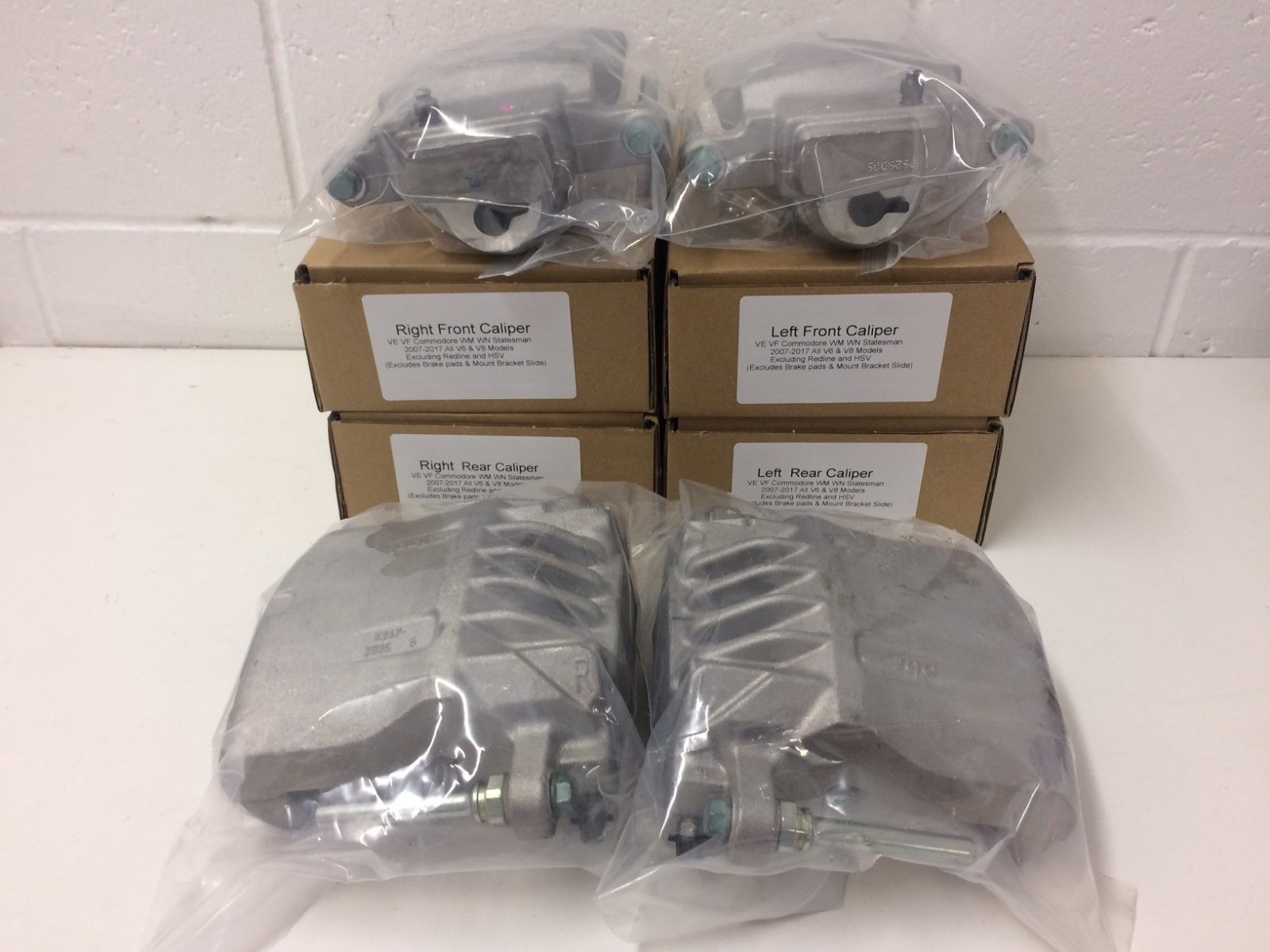 Genuine Holden Brake Caliper Set for Commodore & Statesman VE VF WM WN V8 V6 Models - Perfect for Performance Upgrades & Smooth Braking