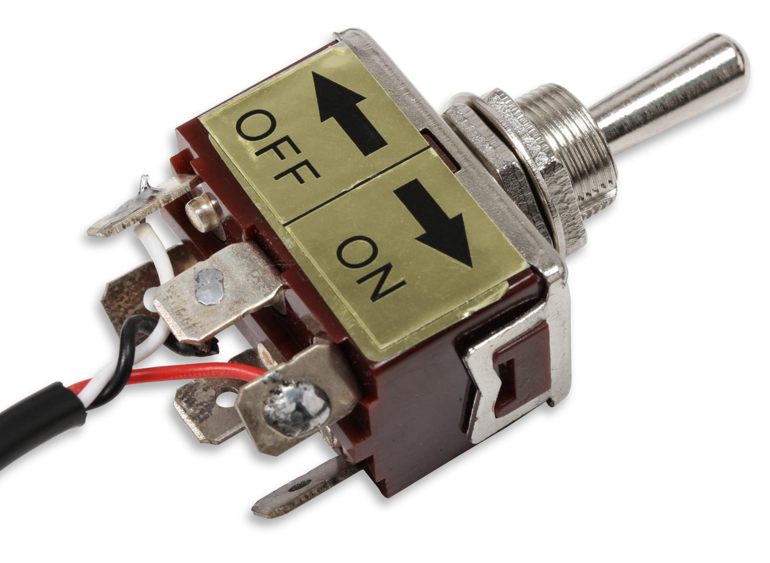 Hooker Electric Toggle Switch Kit - Heavy Duty On/Off Switch for Marine, Automotive & Industrial Use - Waterproof & Durable Electrical Switch for Boats, Cars, Trucks & Machinery