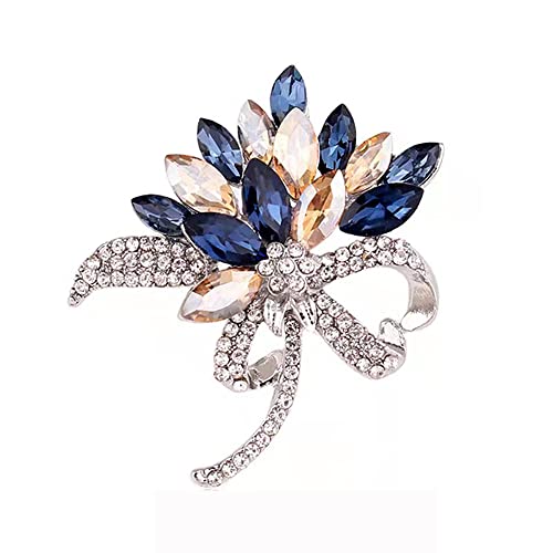Flower1 Champagne Dark Blue