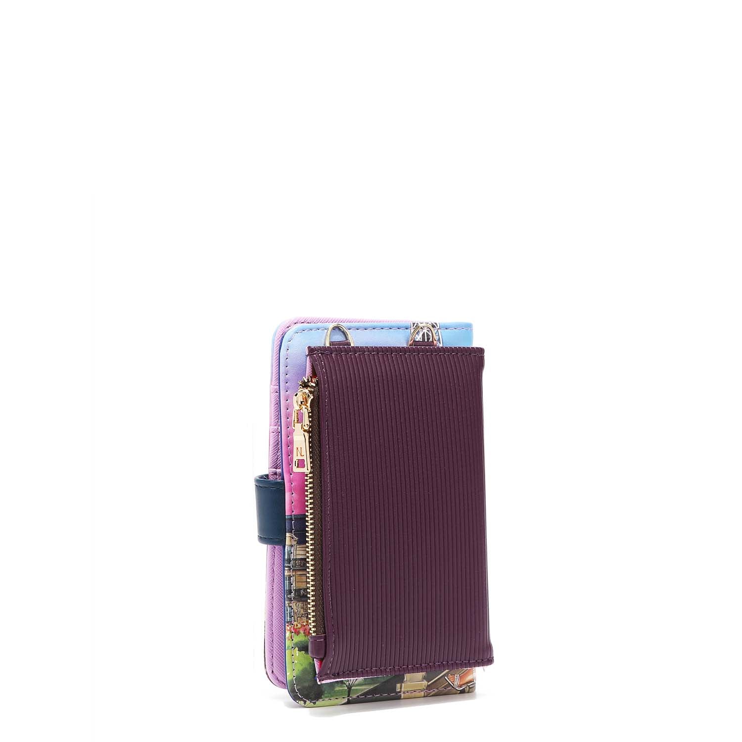Leather Bifold Wallet with Phone Case - RFID Blocking Crossbody Bag for Men & Women - Perfect for Travel, Shopping, and Everyday Use