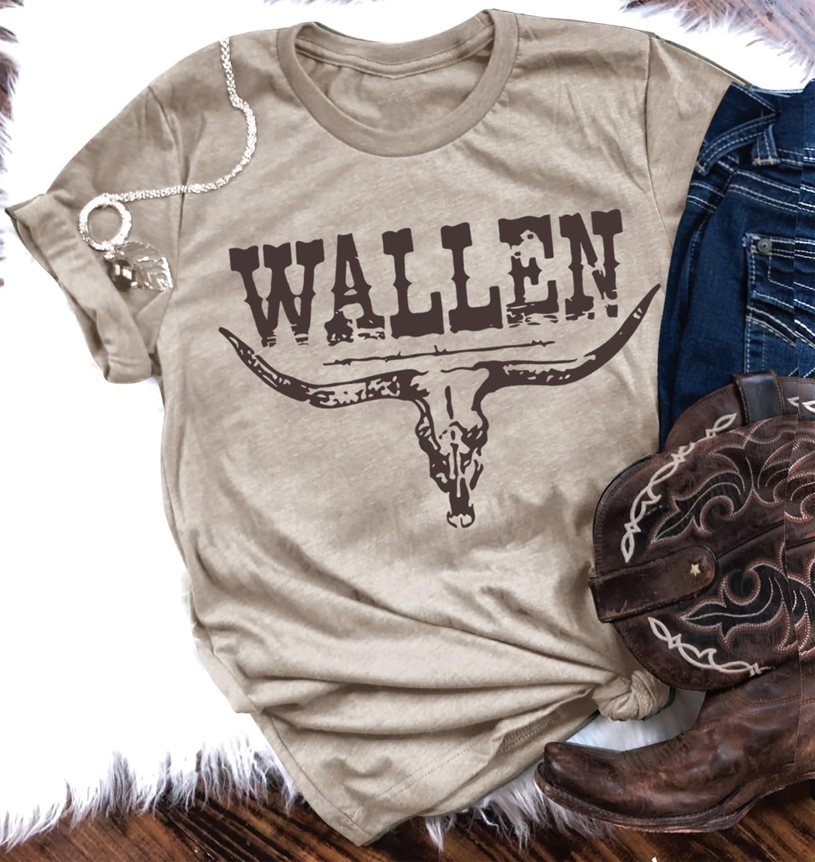 Funny Country Music and Beer Drinking T-Shirt for Women - Vintage Summer Vacation Tee - Perfect for Concerts, Parties & Casual Wear