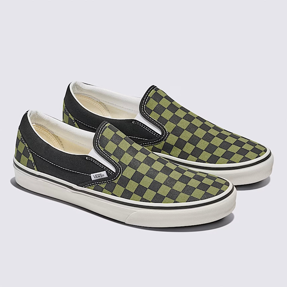 Vans Classic Slip-On Men's Shoes - Comfortable Canvas Sneakers for Casual Wear, Skateboarding & Everyday Use