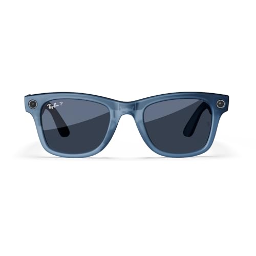 Matte Jeans Transparent / Polarized Dusty Blue