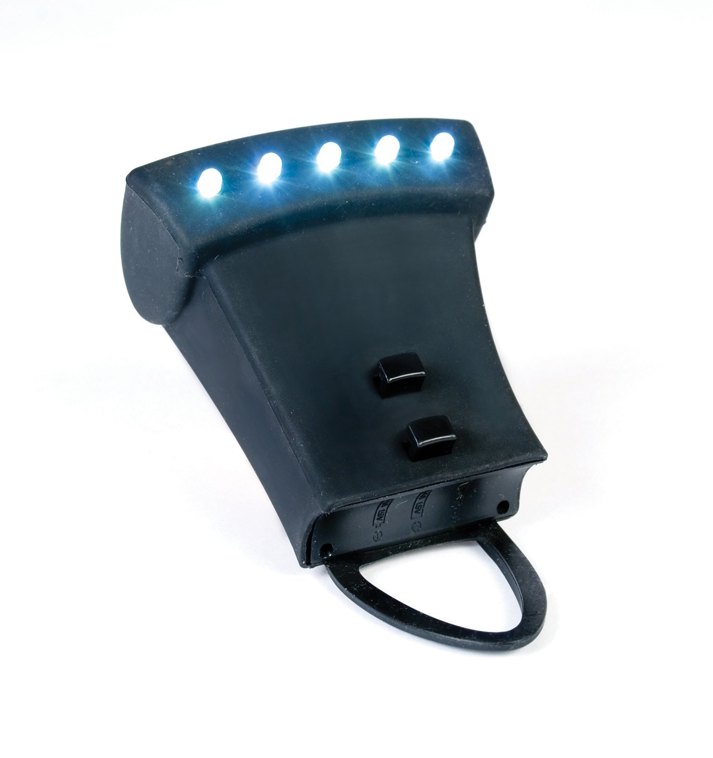 Charcoal Companion LED Grill Light with Silicone Cover (Black) - CC5121 - Perfect for Outdoor BBQ, Camping & Nighttime Grilling