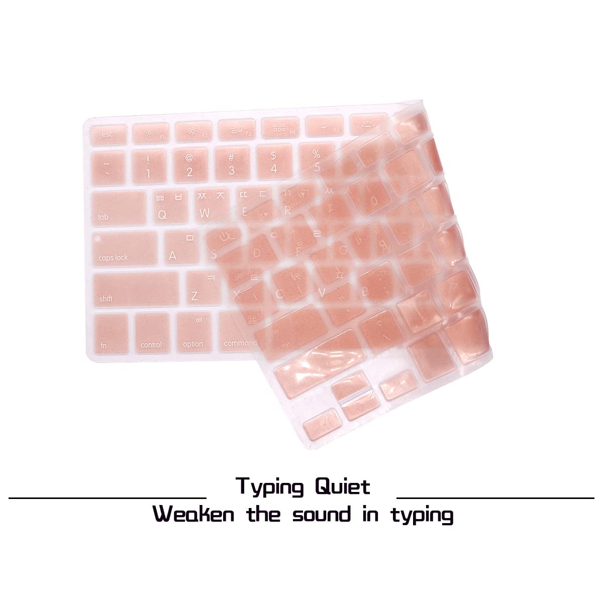 HRH Korean Silicone Keyboard Cover Skin for MacBook Air 13