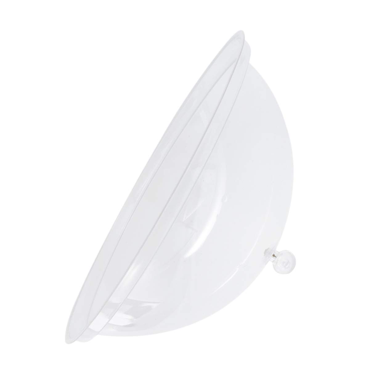 Hemoton 2-Pack Acrylic Cupcake Covers - Clear Dessert Dome for Cake Protection, Food Insulation Lid for Tiny Cakes, Pies & Pastries - Perfect for Parties, Bakeries & Home Baking