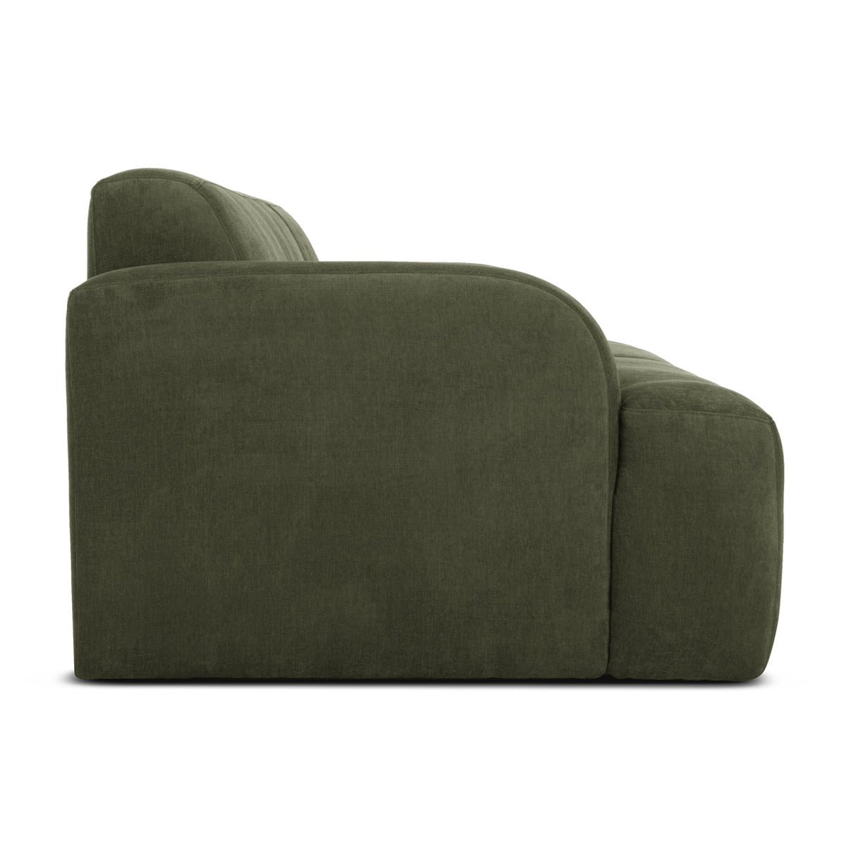 Brooklyn 3-Seater Sofa - Modern Fabric Couch for Living Room, Lounge & Family Room - Comfortable Sectional Sofa for Home Decor