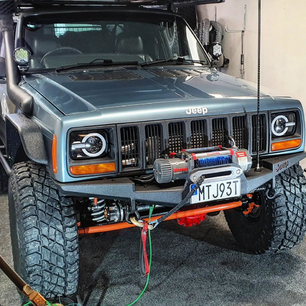 LOYO 5x7 Inch LED Headlights with DRL & Turn Signal for Jeep Wrangler YJ Cherokee XJ Trucks - High Performance Off-Road Lighting for Night Driving & Adventure