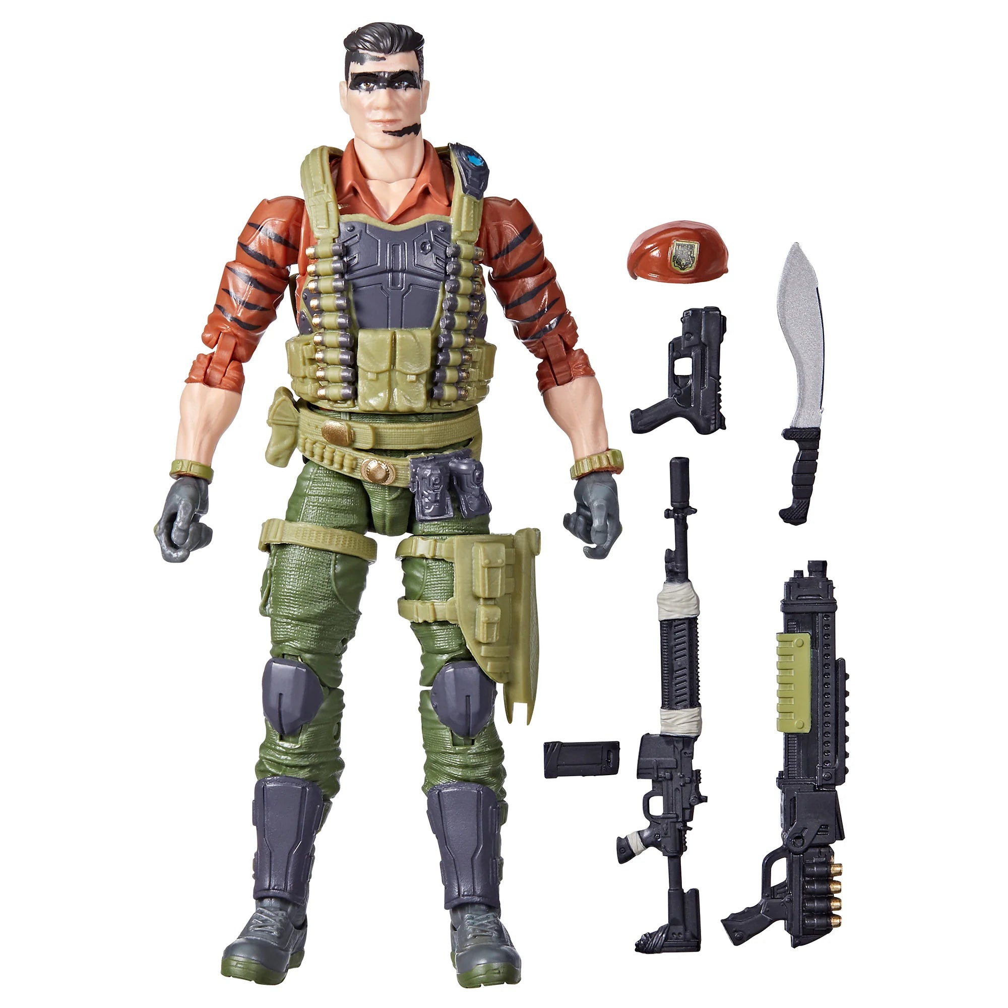 G.I. Joe Classified Series Tiger Force Flint Action Figure - Collectible Military Toy for Display & Play | Perfect for Fans, Collectors & Gift Giving