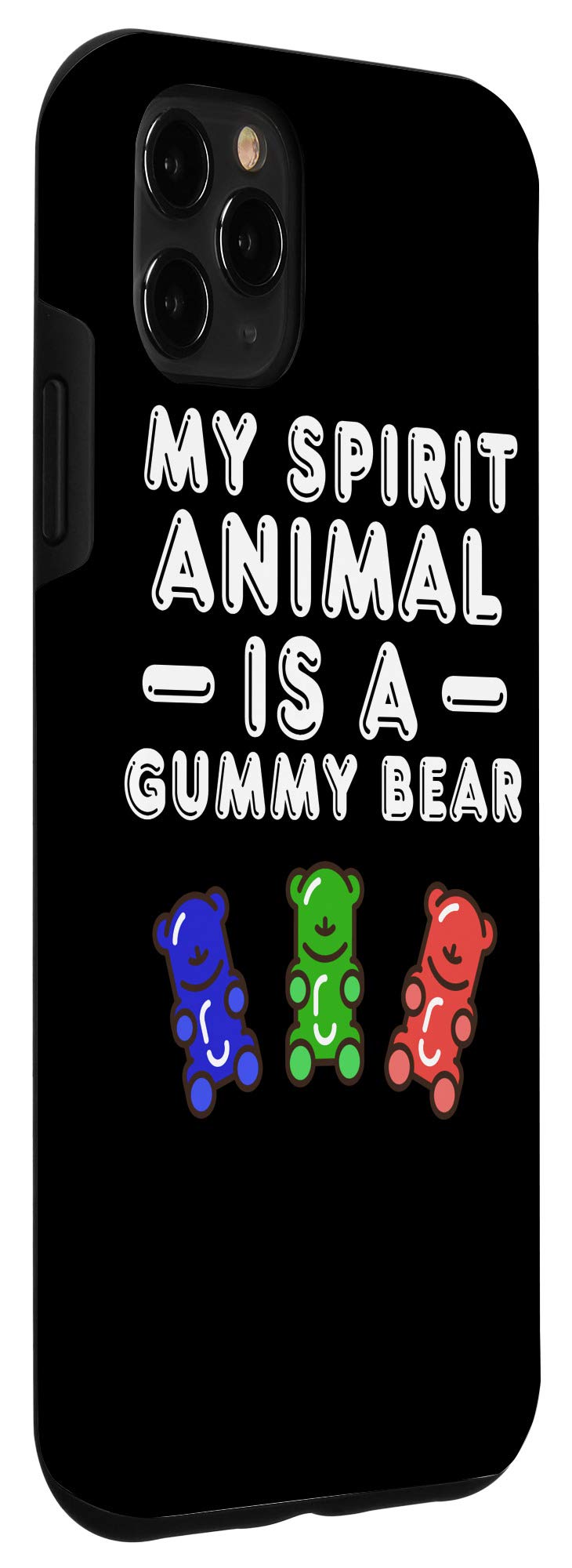 iPhone 11 Pro Max Case - Cute Gummy Bear Candy Design, Shockproof Protective Cover for Women & Men - Perfect for Daily Use, Travel & Gift Giving