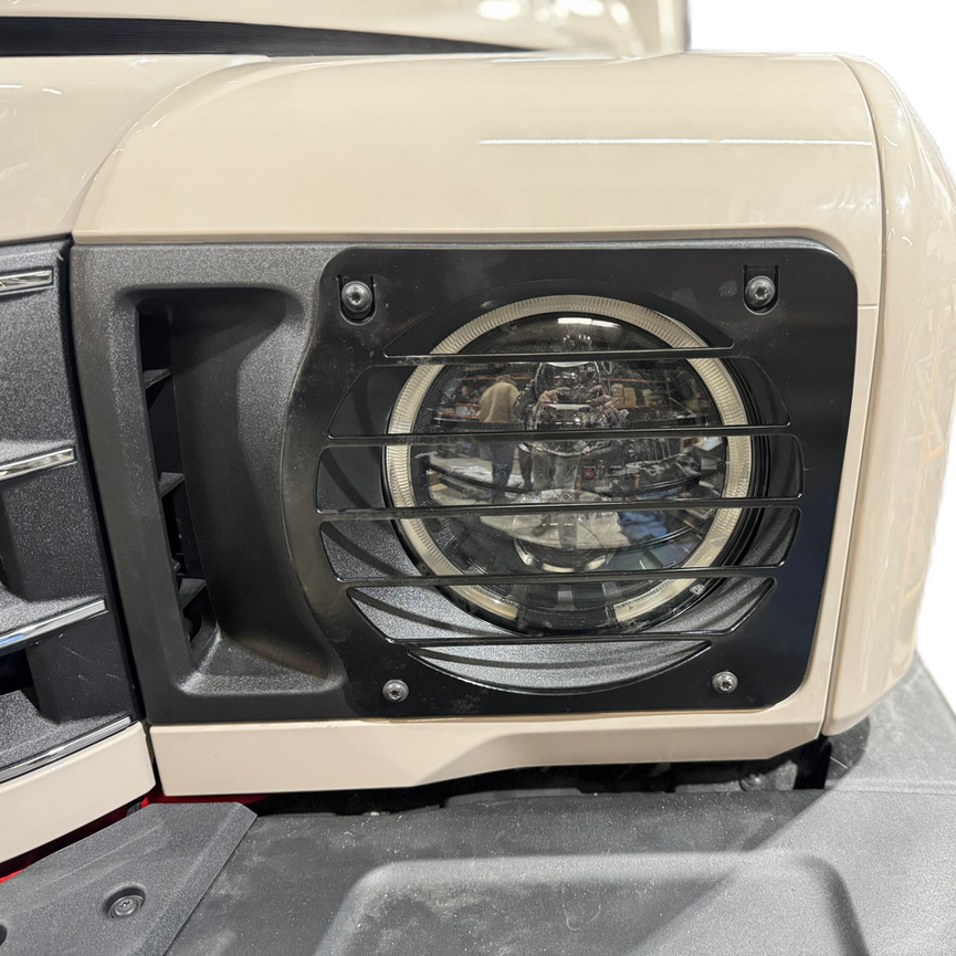 Signature Autosports Offroad Headlight Guard Kit for 2023+ Ineos Grenadier & Quartermaster - Durable Protection for Off-Road Adventures & Night Driving
