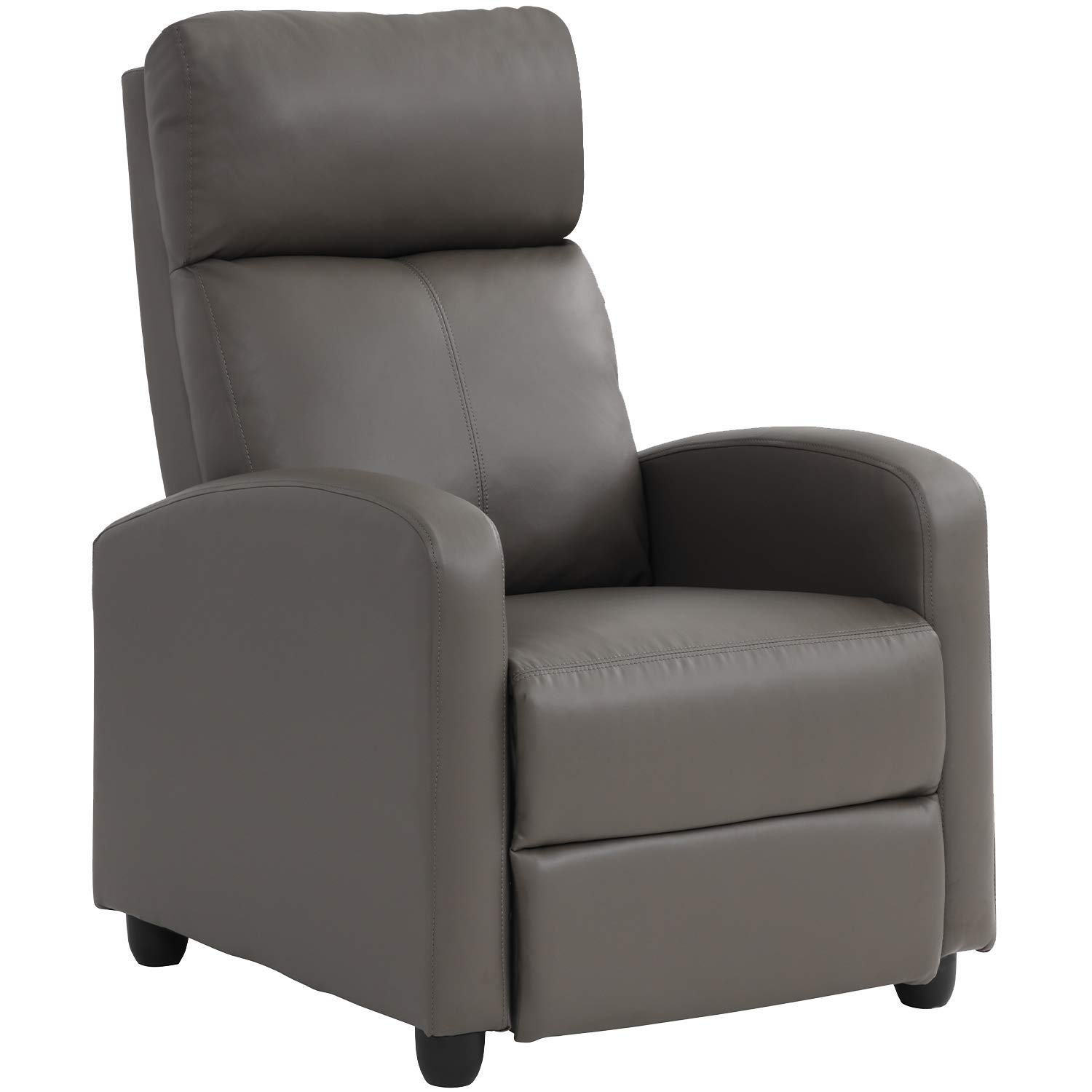 Ergonomic Recliner Chair for Living Room - Modern Reading Sofa Chair for Seniors - Single Recliner Sofa with Upholstered Seat & Backrest - Perfect for Home Theater Seating, Relaxing & Comfortable Living Room Furniture - Ideal for Elderly, Small Spaces & Lazy Boy Lounging