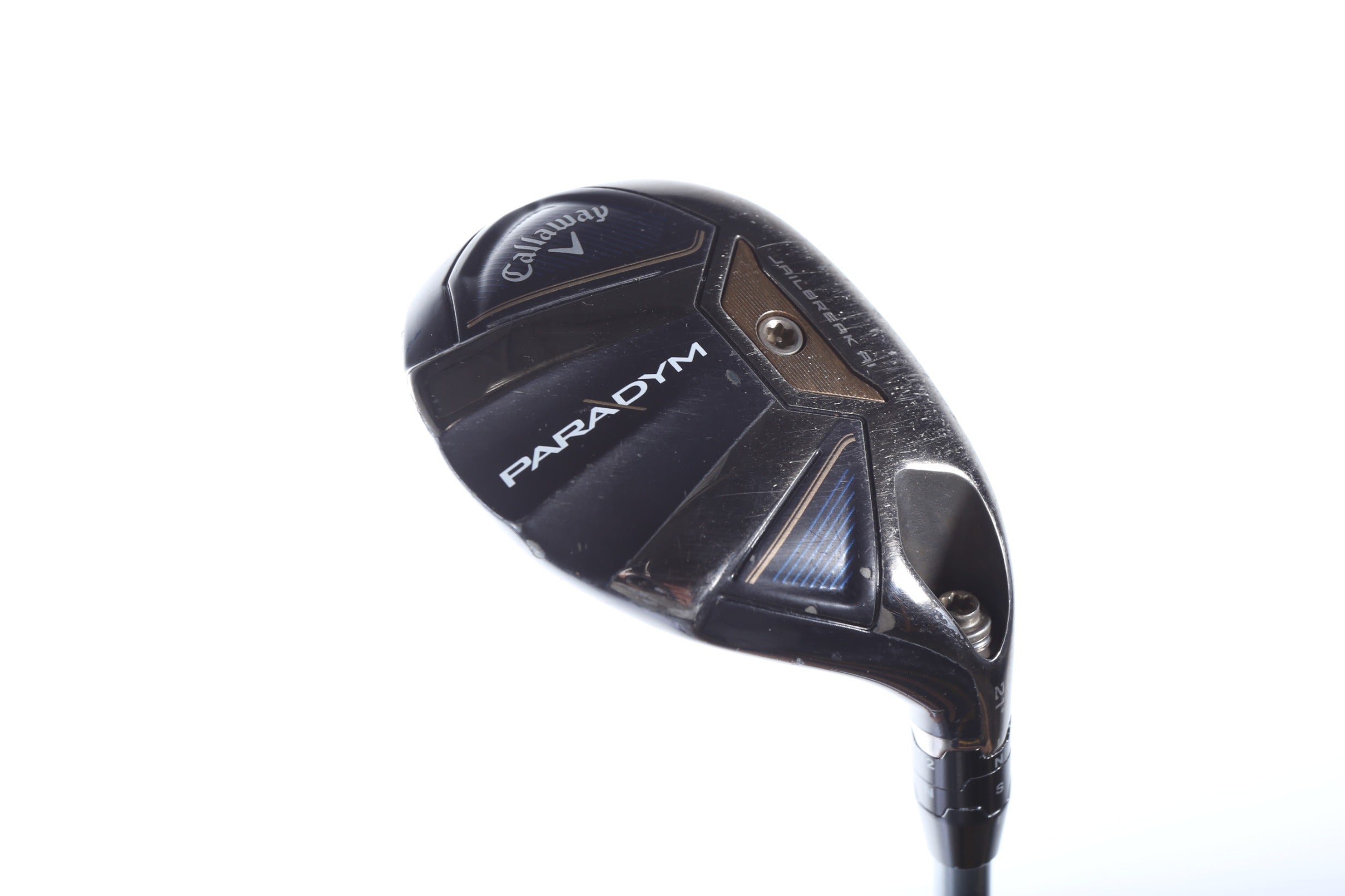 Used Callaway Paradym 4H Hybrid Golf Club - Right Handed, 21 Degrees, Stiff Flex - Perfect for Mid-Handicap Golfers on Fairways & Rough