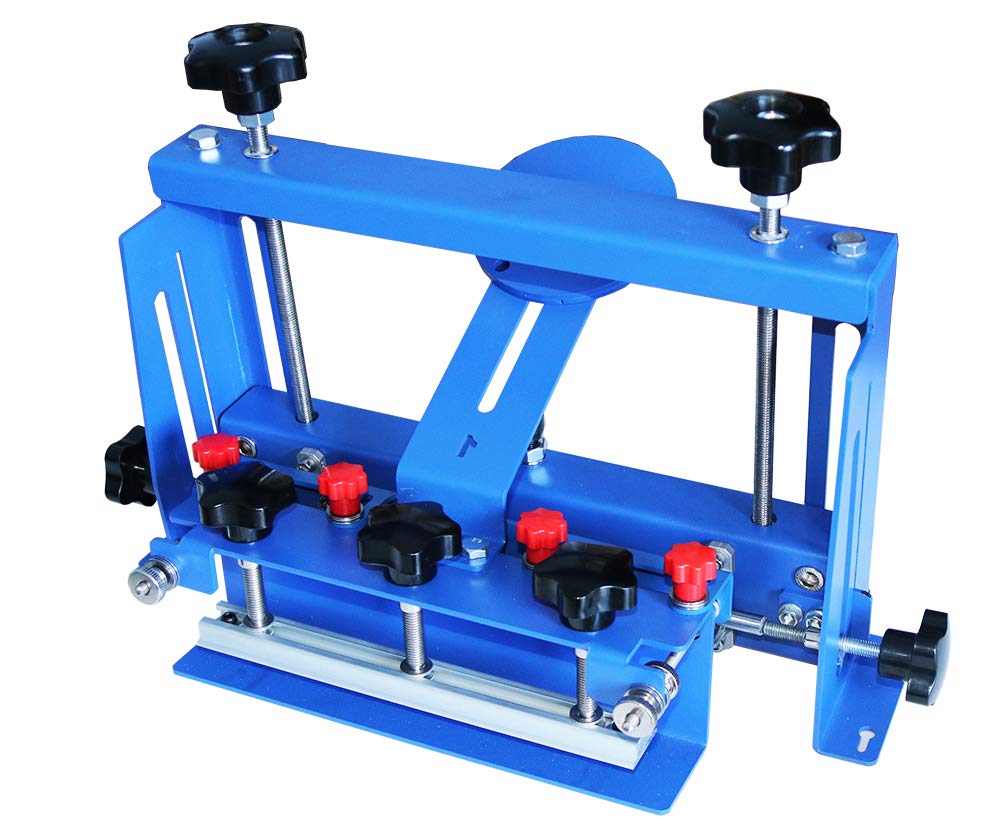 TECHTONGDA Micro-Registration Screen Printing Hinge Clamp - Precision Alignment Tool for Silk Screen Printing Machines & DIY Hobby Printers | Perfect for T-Shirt, Poster & Fabric Printing Projects