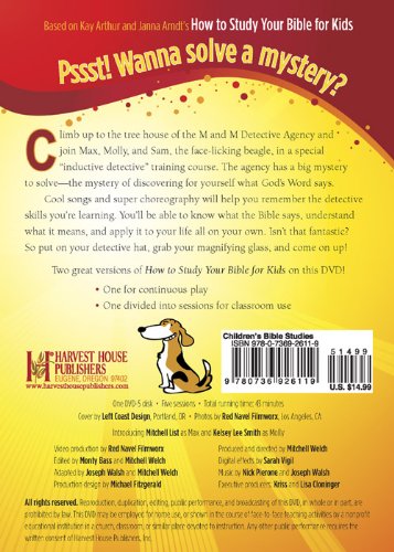 Bible Study for Kids DVD - Fun & Engaging Christian Learning Tool for Children | Perfect for Sunday School & Home Devotions