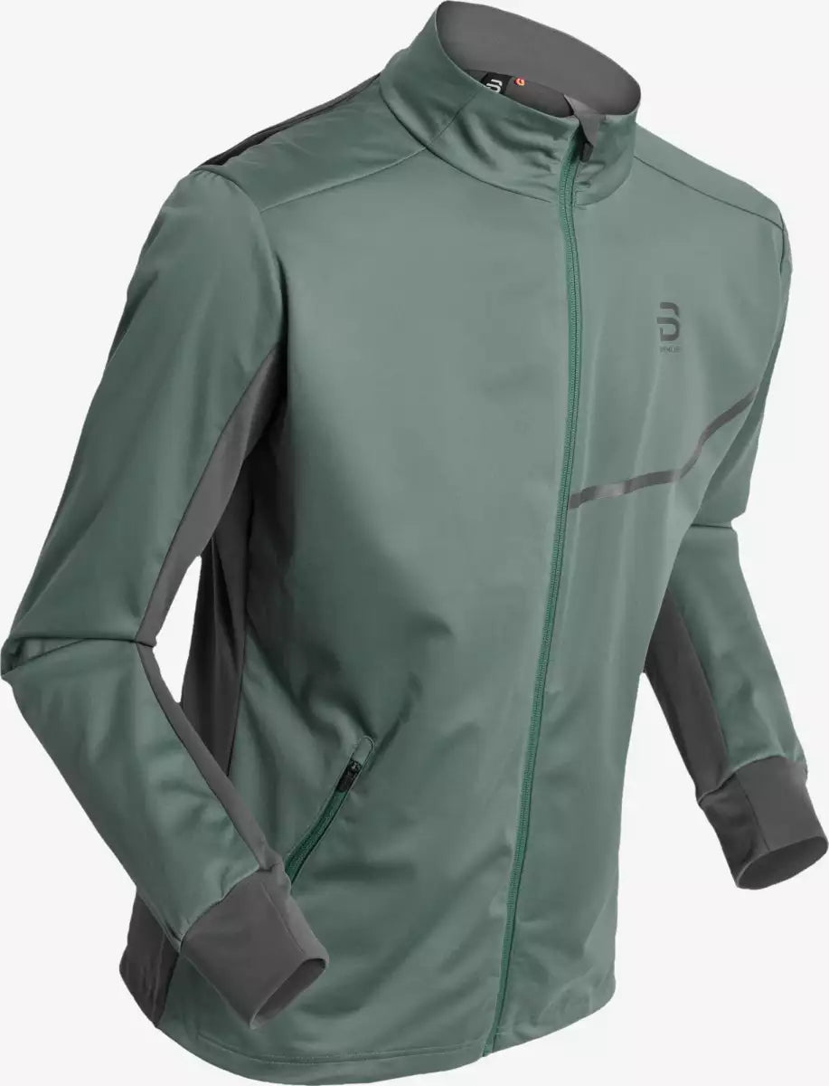 Men's Waterproof Winter Jacket - Lightweight Insulated Outdoor Coat for Hiking & Travel (Dark Forest) - Perfect for Cold Weather Adventures & Daily Commute