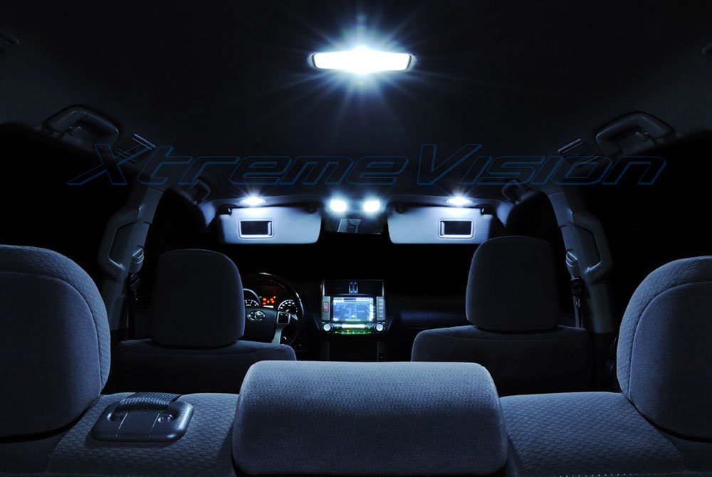 XtremeVision Cool White Interior LED Light Bulbs Kit for Lincoln LS 2000-2006 (10-Piece Set) with Installation Tool - Upgrade Car Cabin Lighting for Better Visibility at Night