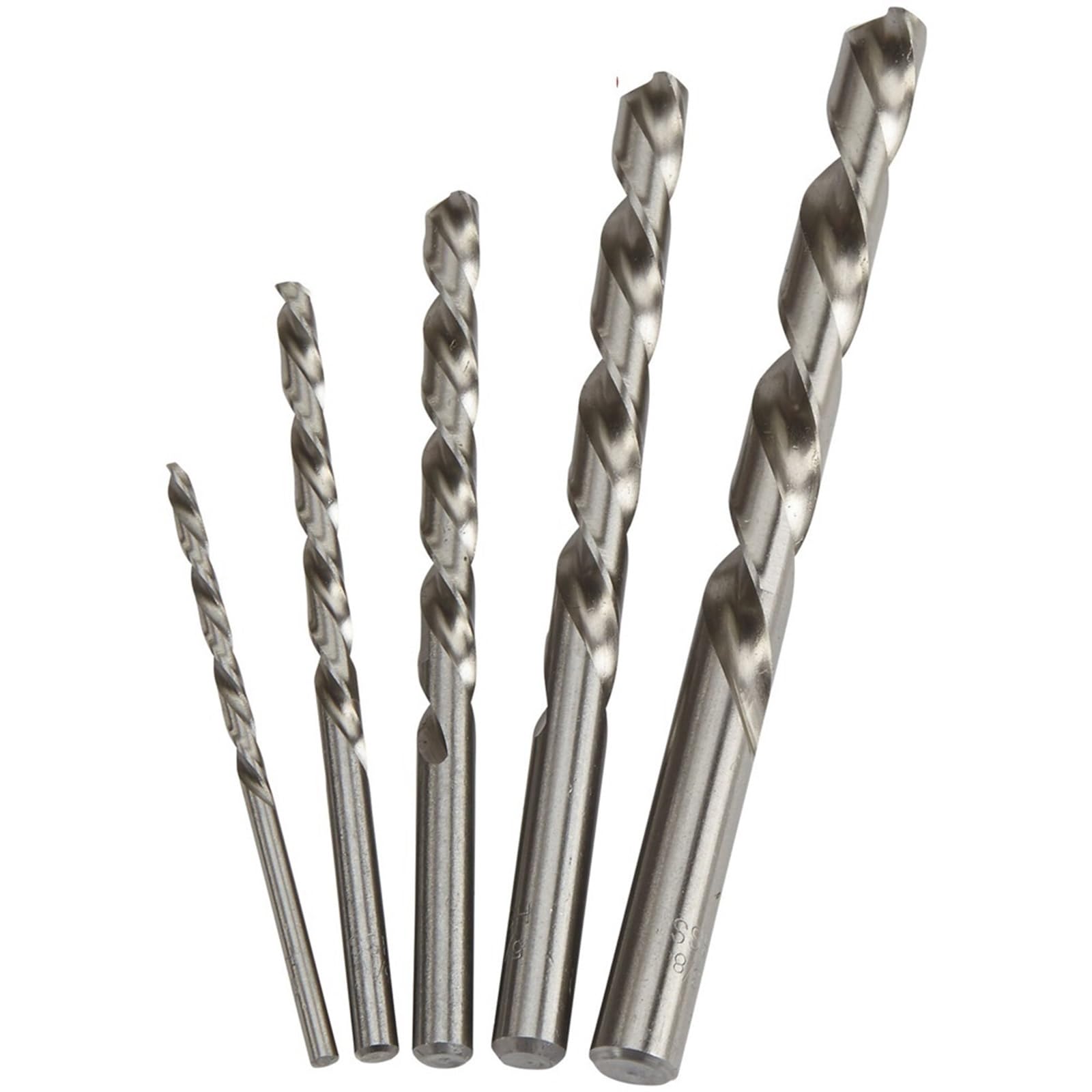 10PCS HSS M2 Left Hand Drill Bits Set (0.5mm-12mm) - Reverse Twist for Metal, Wood & Plastic - Perfect for Removing Broken Screws & Bolts