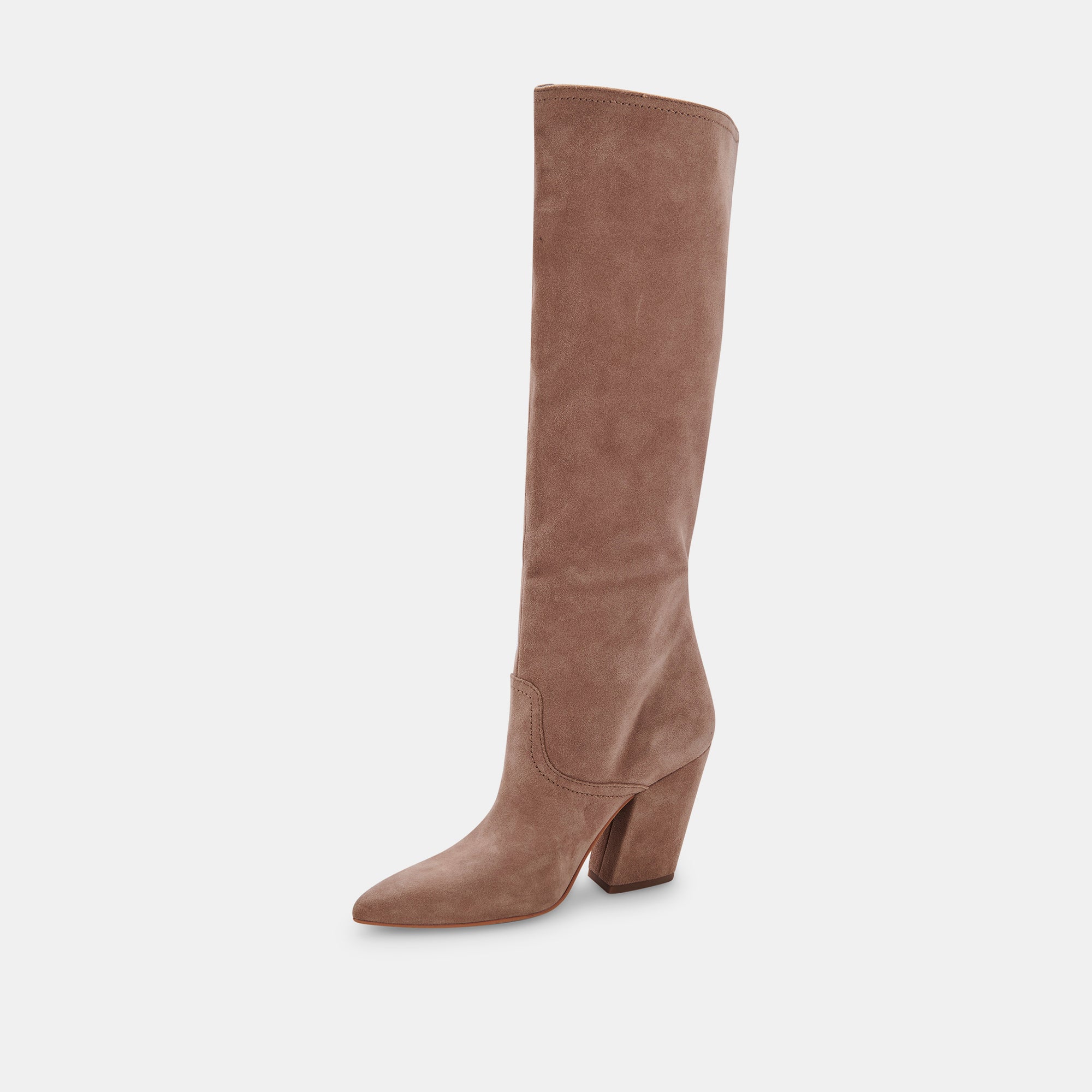 NATHEN BOOTS MUSHROOM SUEDE - Stylish & Comfortable Suede Boots for Women, Perfect for Fall & Winter Fashion, Outdoor Hiking & Casual Wear