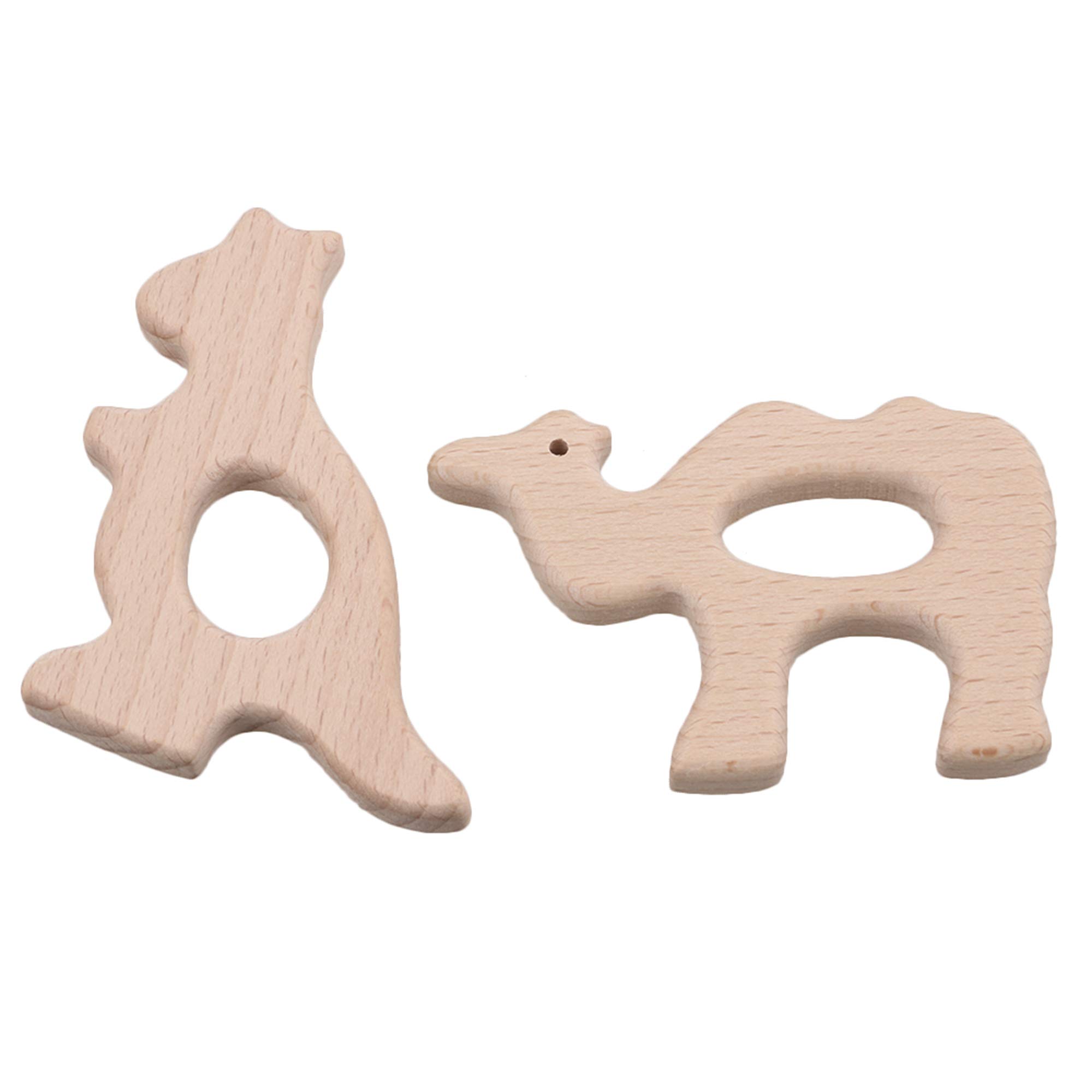Unpainted Wooden DIY Craft Tools for Molars - Kids Art Projects