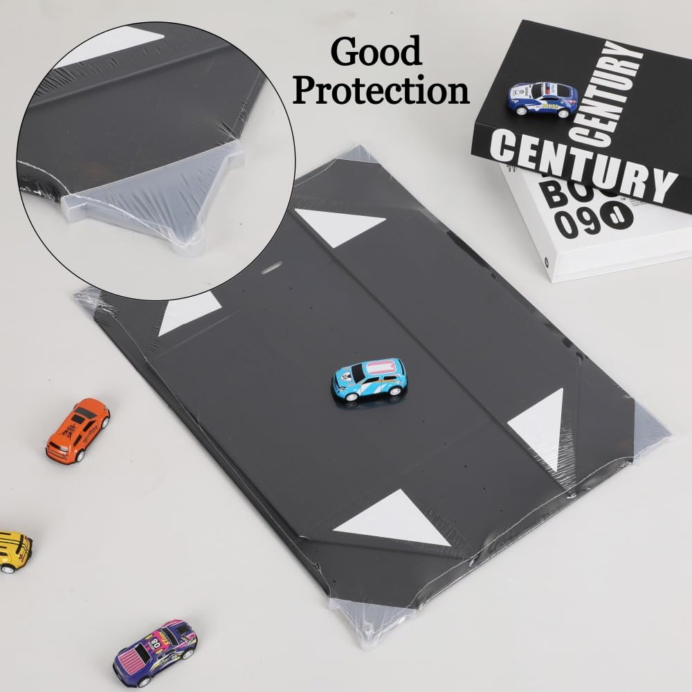Premium 6x6x3 Inch Black Gift Box with Ribbon - Magnetic Closure Luxury Collapsible Rectangle Box with Lid (1 Pack) - Includes Shredded Paper Filler & Greeting Card - Perfect for Jewelry, Cosmetics, Wedding Favors & Party Gifts