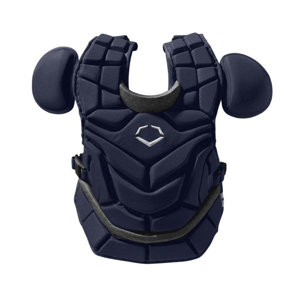 EvoShield Pro SRZ Intermediate Baseball Chest Protector - NOCSAE Certified Black - Perfect for Youth & Adult Baseball, Softball, and Catcher Safety Gear