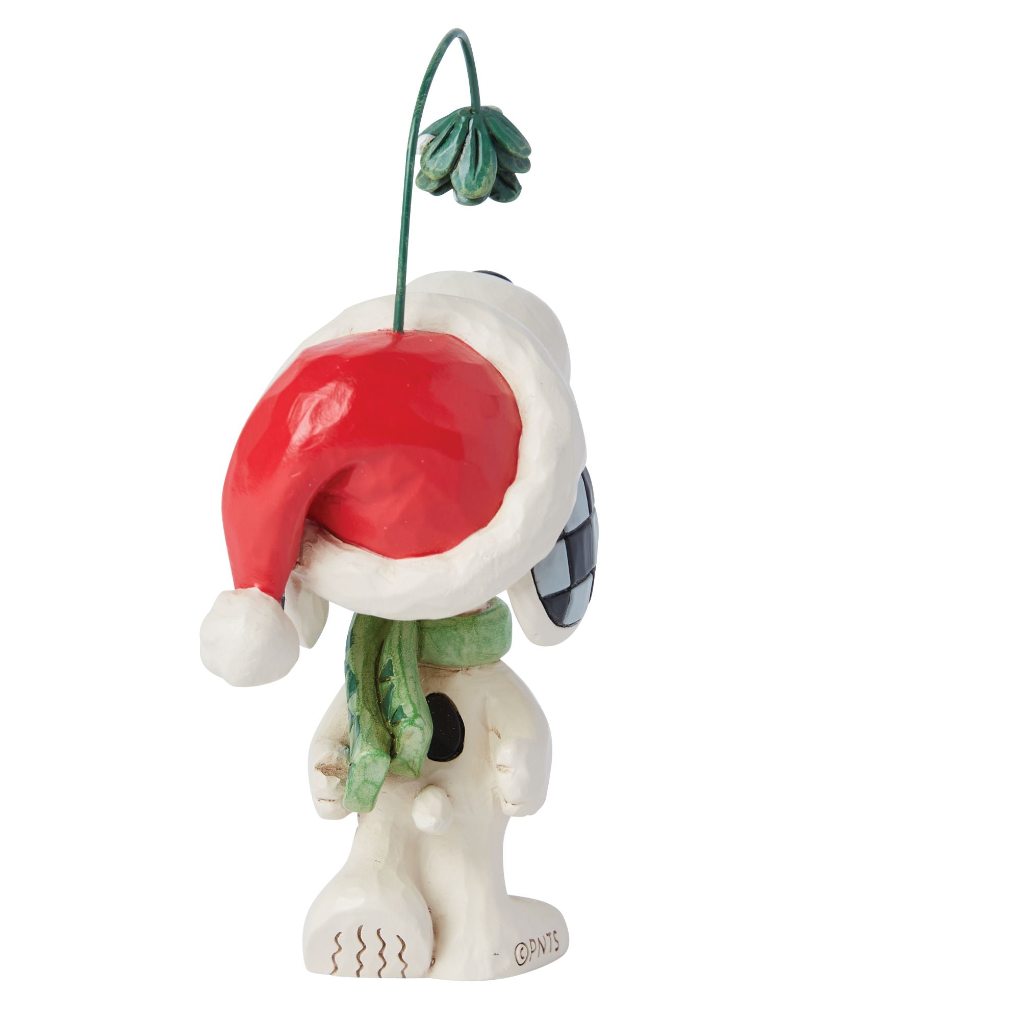 Snoopy Christmas Mistletoe Mini Ornament - Perfect for Holiday Tree Decorations, Gift Giving & Festive Home Decor