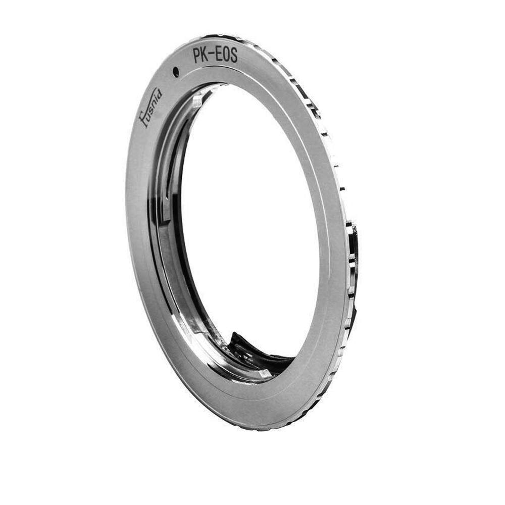PK-EOS 9th Gen AF Confirmation Lens Adapter Ring - Pentax PK Lens to Canon EOS EF/EF-S Mount Converter for 7D, 60D, 70D, 77D, 80D, 700D, 750D, 760D, 800D, 1000D, 1200D DSLR Cameras - Perfect for Photography, Videography & Cross-Brand Compatibility