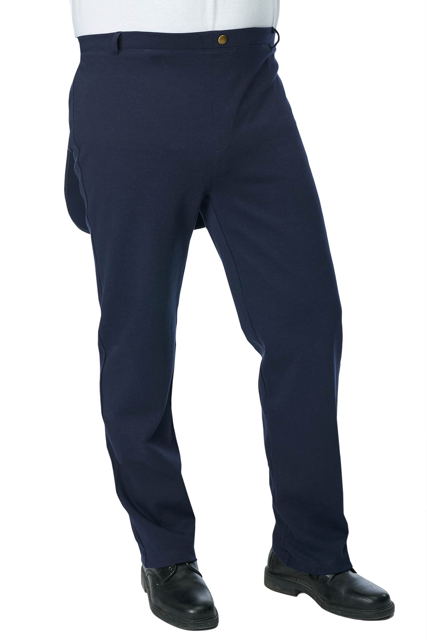Ovidis Adaptive Pants for Wheelchair Users - Easy Wear Back Panel Pants for Elderly Men & Seniors - Comfortable Clothing for Daily Use, Travel & Doctor Visits