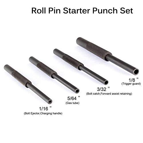 Professional Gunsmithing Roll Pin Starter Punch Set - 1 Pack | Essential Tool for Firearm Assembly & Repair | Perfect for Gunsmiths, DIY Enthusiasts & Home Workshops