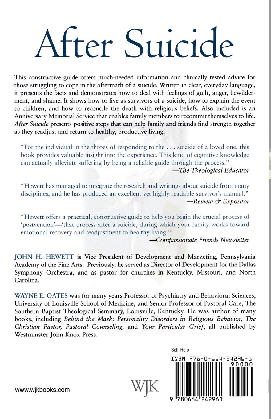 After Suicide Christian Care Book - Grief Support & Healing