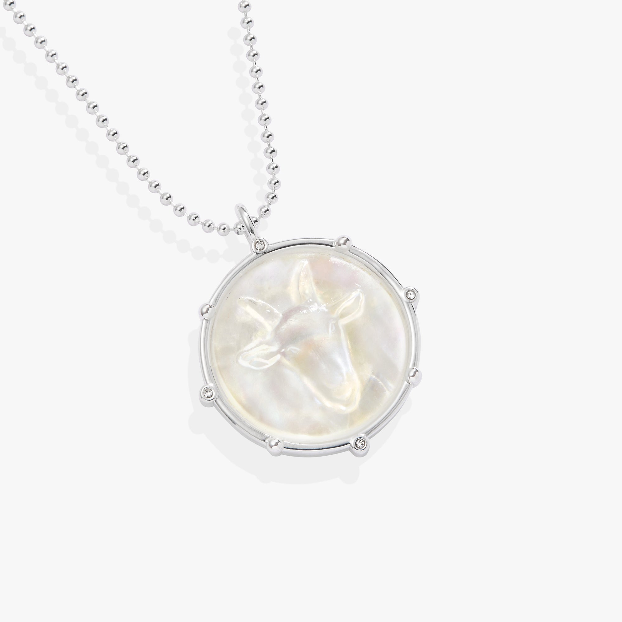 Capricorn Zodiac Double Sided Charm Necklace - Sterling Silver Horoscope Pendant for Women - Perfect Birthday Gift & Everyday Jewelry for Zodiac Lovers