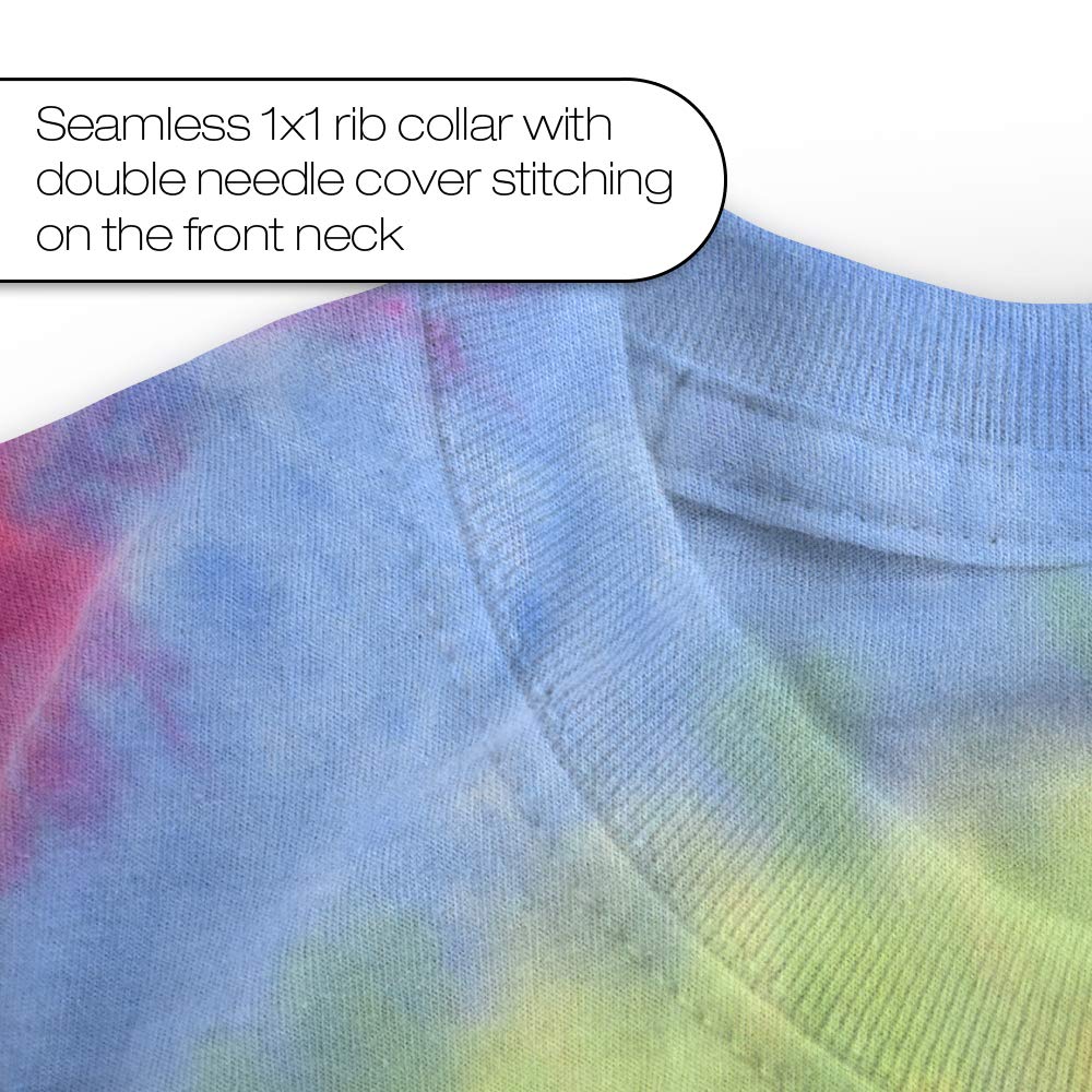 Popfunk Classic Friends Logo Tie Dye Unisex T-Shirt - Comfortable Cotton Tee for Men & Women - Perfect for Casual Wear, Gifts, and TV Show Fans