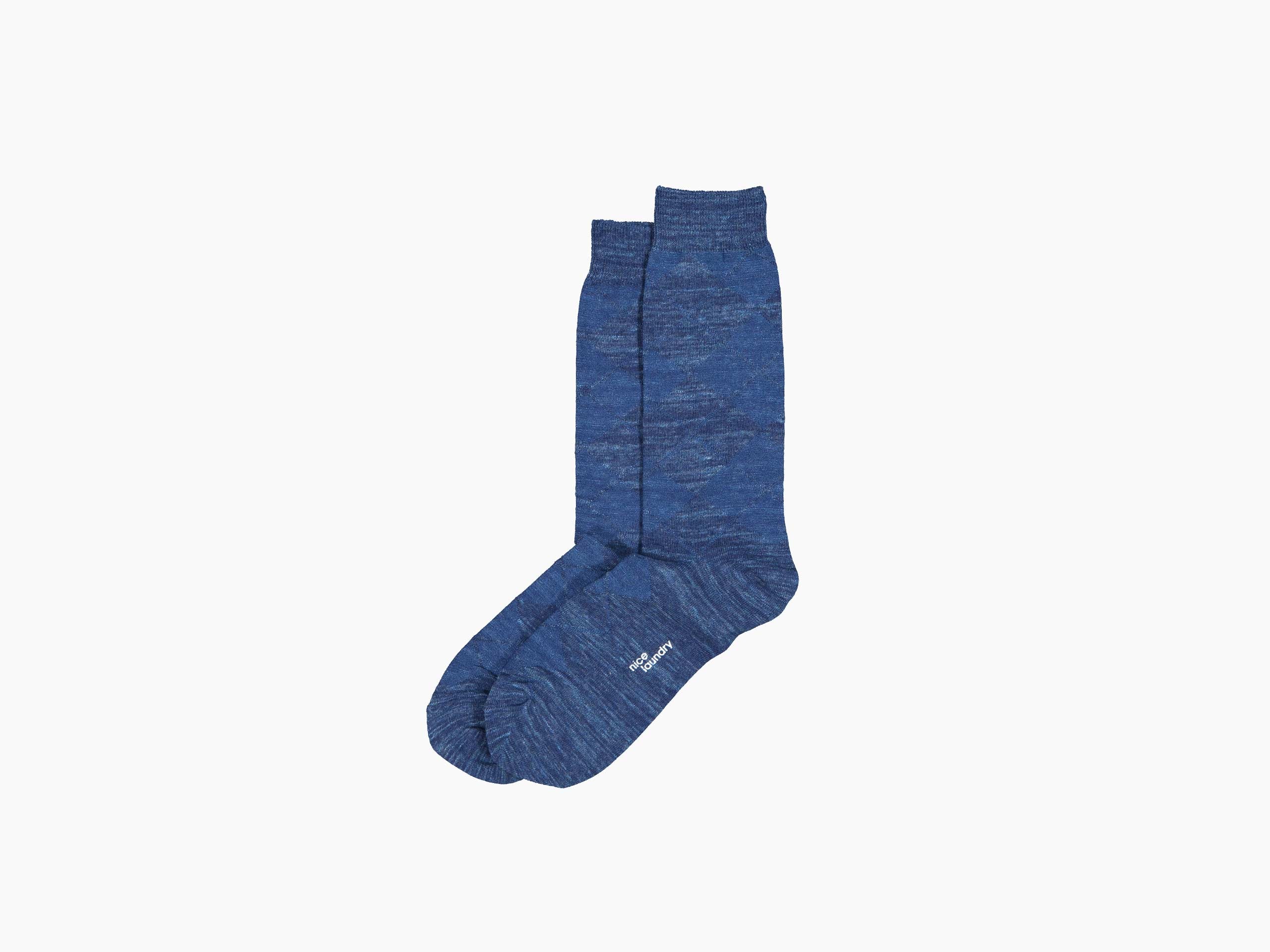Tonal Argyle Ocean Blue Sweater - Stylish & Comfortable Knitwear for Men & Women | Perfect for Casual Wear, Office Outfits & Fall Fashion