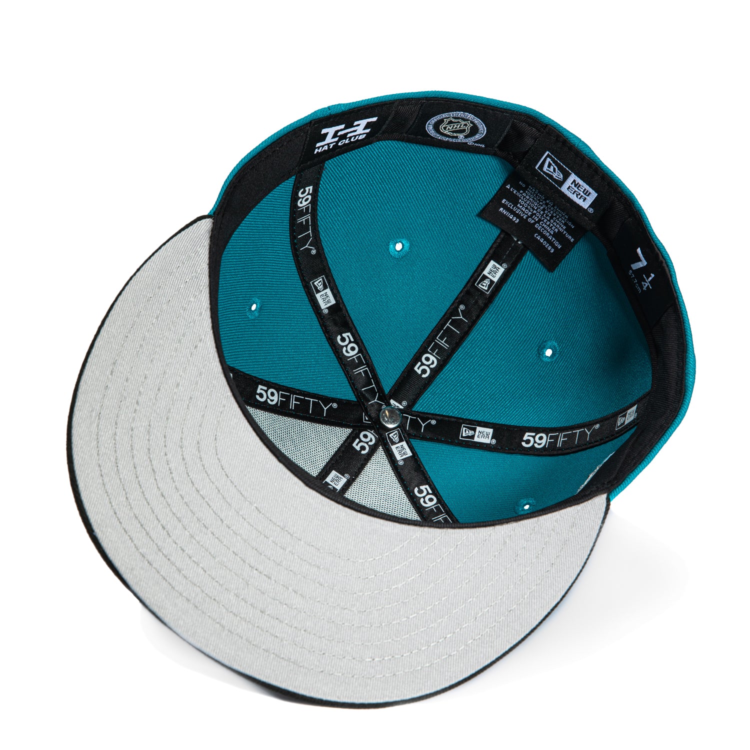 New Era 59Fifty San Jose Sharks 2019 NHL All-Star Game Patch Alternate Snapback Hat - Teal & Black - Official Licensed Baseball Cap for Hockey Fans & Sports Enthusiasts - Perfect for Games, Collecting & Streetwear Fashion