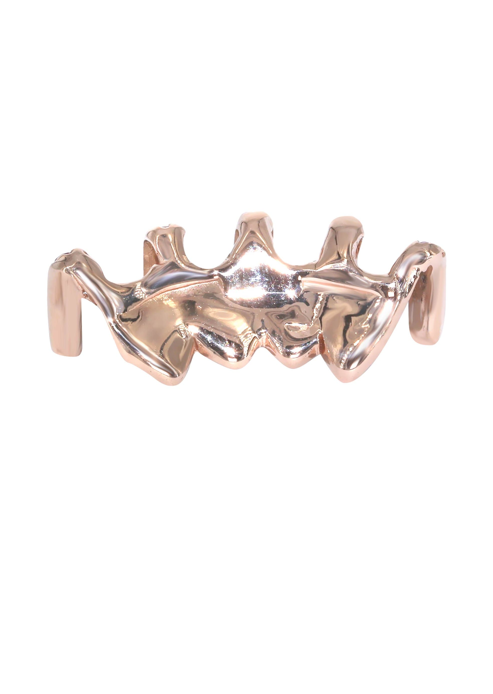 4 Teeth Diamond & Pink Sapphire Grillz - Luxury Custom Gold Grillz for Men & Women - Perfect for Hip Hop, Rap, and Party Fashion Accessories