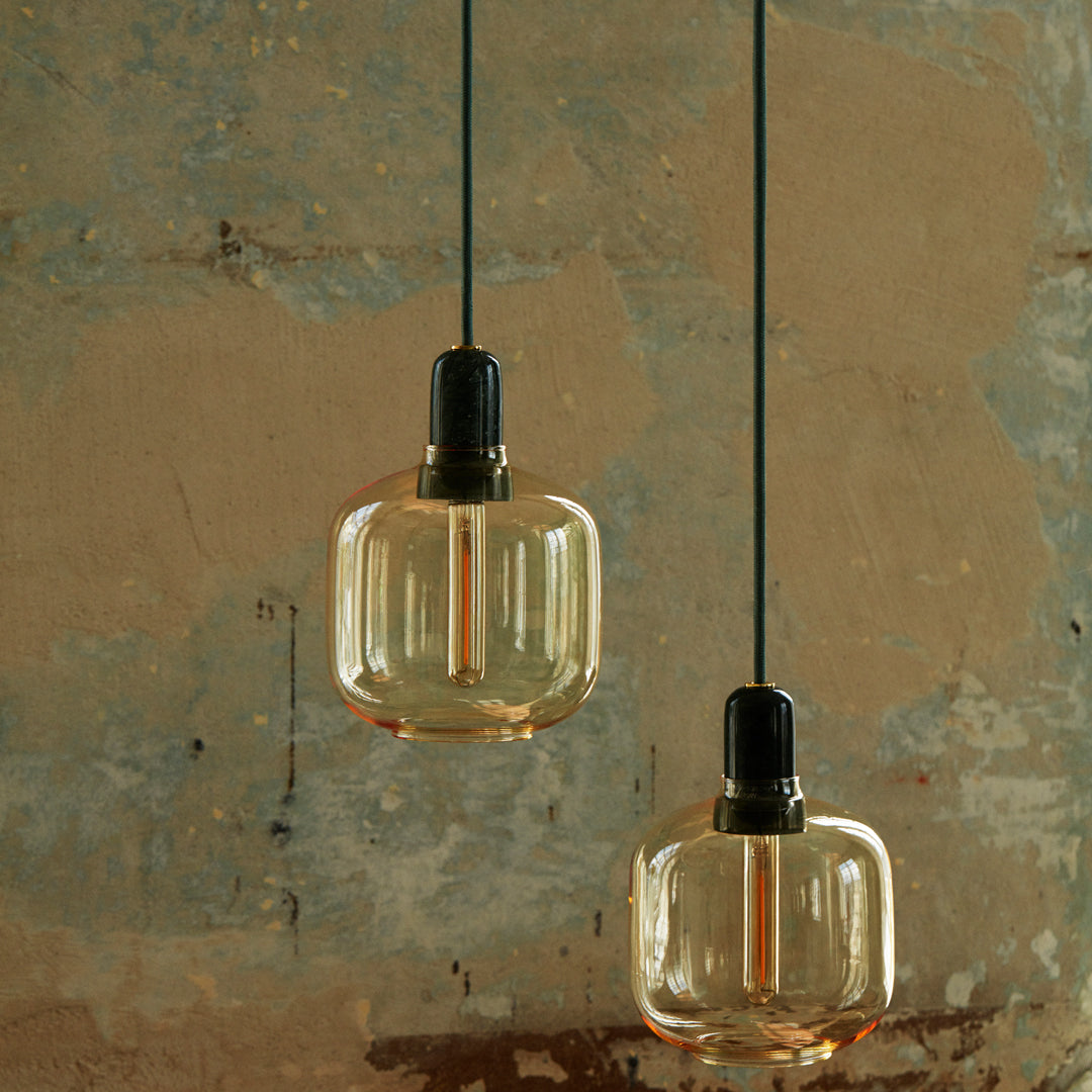 Modern Amp Pendant Lamp - Industrial Style Hanging Light Fixture for Kitchen Island, Dining Room & Living Room Decor