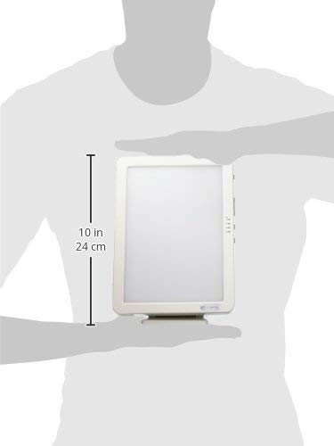 PureGuardian 10,000 LUX Full Spectrum Light Therapy Lamp - Adjustable Blue/White Light Intensity with Timer - SAD Treatment, Vitamin D Boost & Energy Enhancement - Perfect for Home Office, Reading & Relaxation