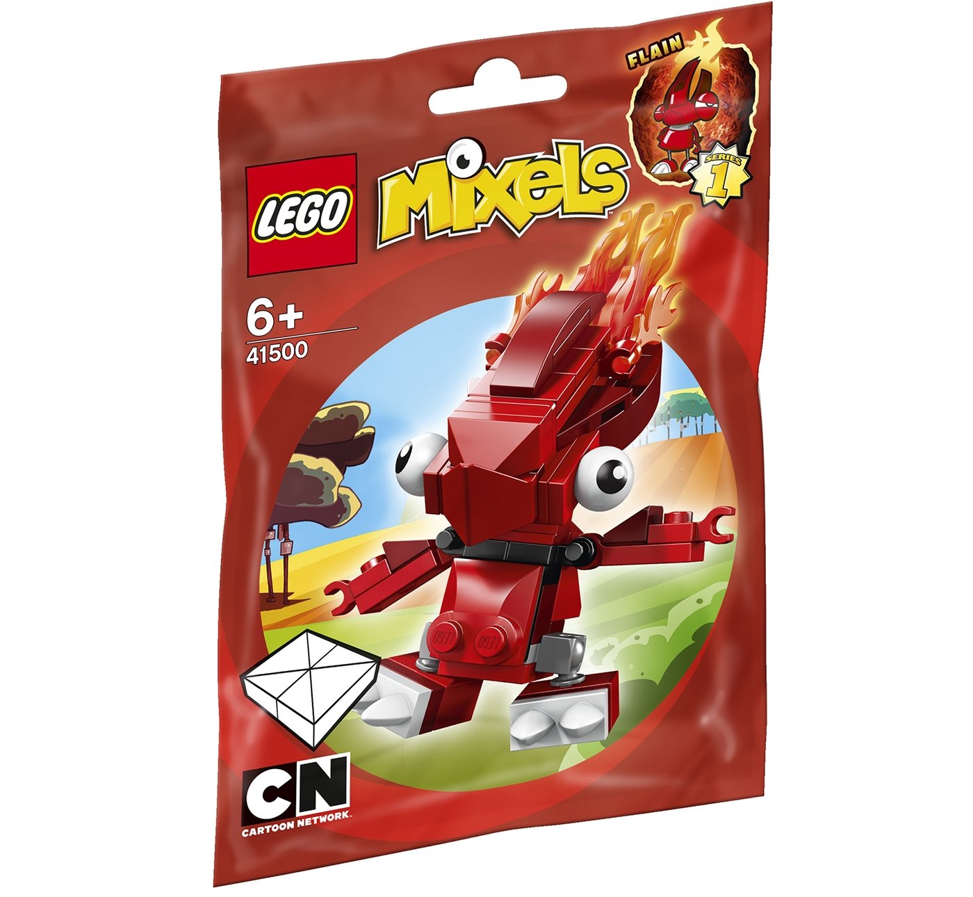 LEGO Mixels FLAIN Building Toy - Creative Construction Set for Kids, Fun Collectible Character - Perfect for Playtime, Gifts & LEGO Collections