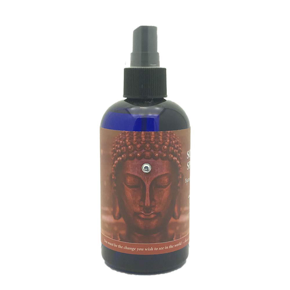 Ylang Ylang Patchouli Aromatherapy Room & Linen Spray - Natural Air Freshener for Home, Bedroom, Yoga Studio & Relaxation
