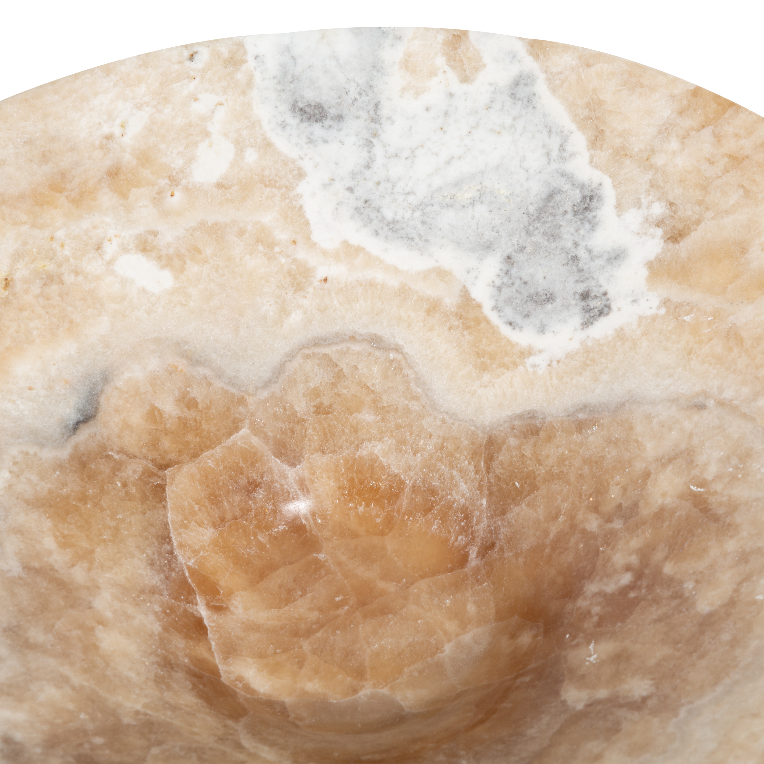 Premium Stoned Onyx Bowl - Handcrafted Caramel Finish | Perfect for Smoking Accessories, Decorative Home Decor & Gift Ideas
