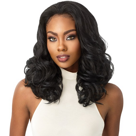 Outre Half Wig Taraji - Synthetic Hair Half Wig with Natural Look for Women | Perfect for Daily Wear, Cosplay & Special Occasions