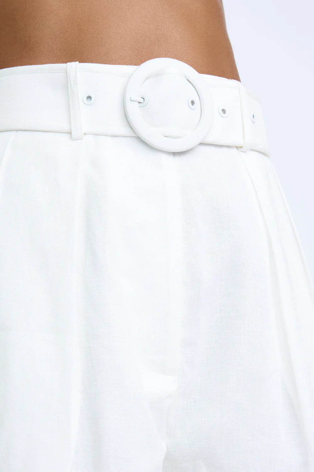 BREA Belt Short Ivory - Stylish Women's Casual Belt for Jeans, Dresses & Everyday Outfits | Perfect for Office, Date Night & Weekend Wear