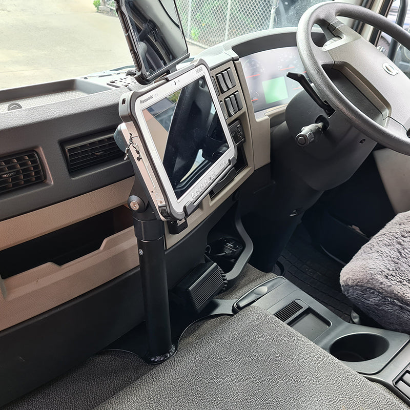 Industrial Evolution InDash Mount for Volvo FE (2006+) LHD - Secure Dashboard Phone Holder for Truck Drivers | Perfect for Navigation & Hands-Free Calling