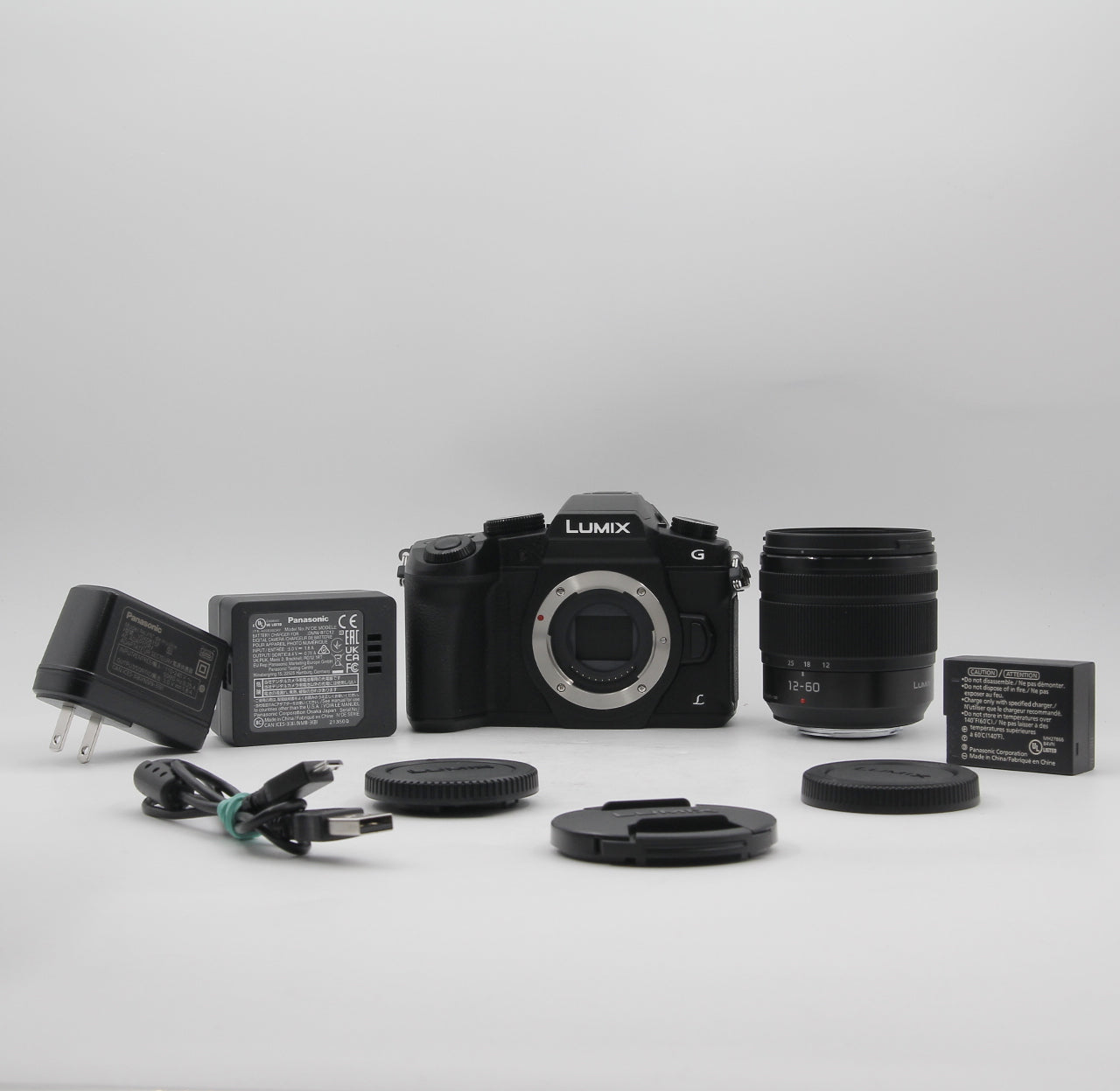 Open Box Excellent Condition Panasonic Lumix DMC-G85 Mirrorless Micro Four Thirds Digital Camera with 12-60mm Lens - Perfect for Travel Photography, Vlogging & Everyday Shooting