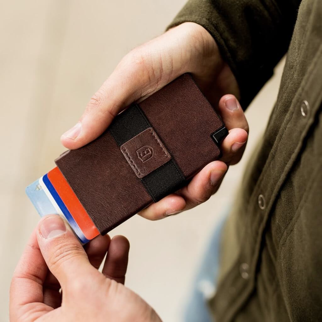 Premium Genuine Leather Card Holder - Slim RFID Blocking Wallet for Men & Women | Perfect for Business Cards, Credit Cards & ID | Ideal for Travel, Office & Everyday Use