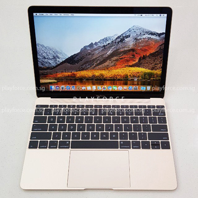 Apple MacBook 2017 12-inch Laptop - 512GB SSD, Intel Core M3, Retina Display (Gold) - Perfect for Students, Business Travel & Lightweight Computing
