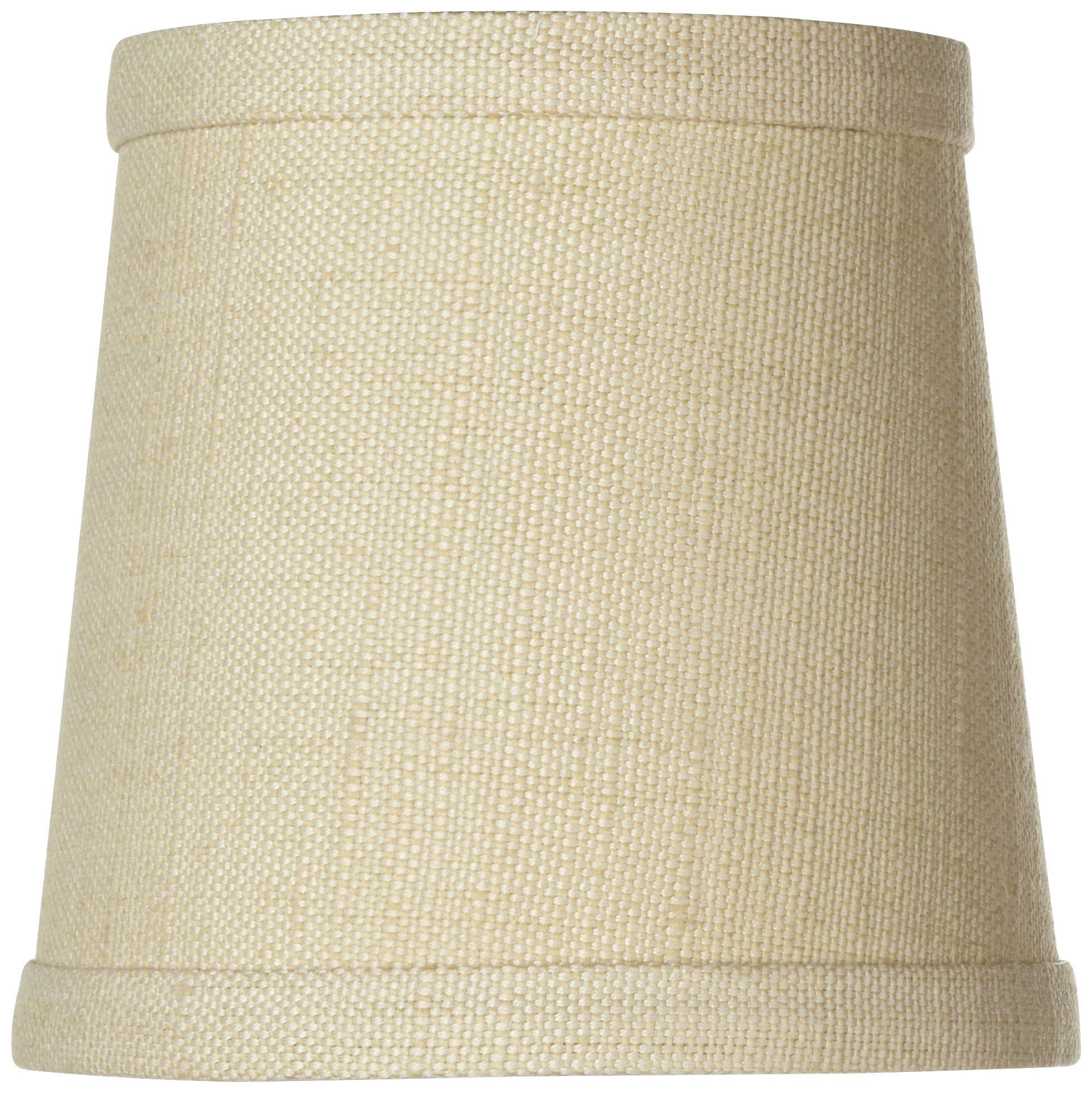 4-Pack Hardback Drum Lamp Shades - Nallad Herbal Beige, 4